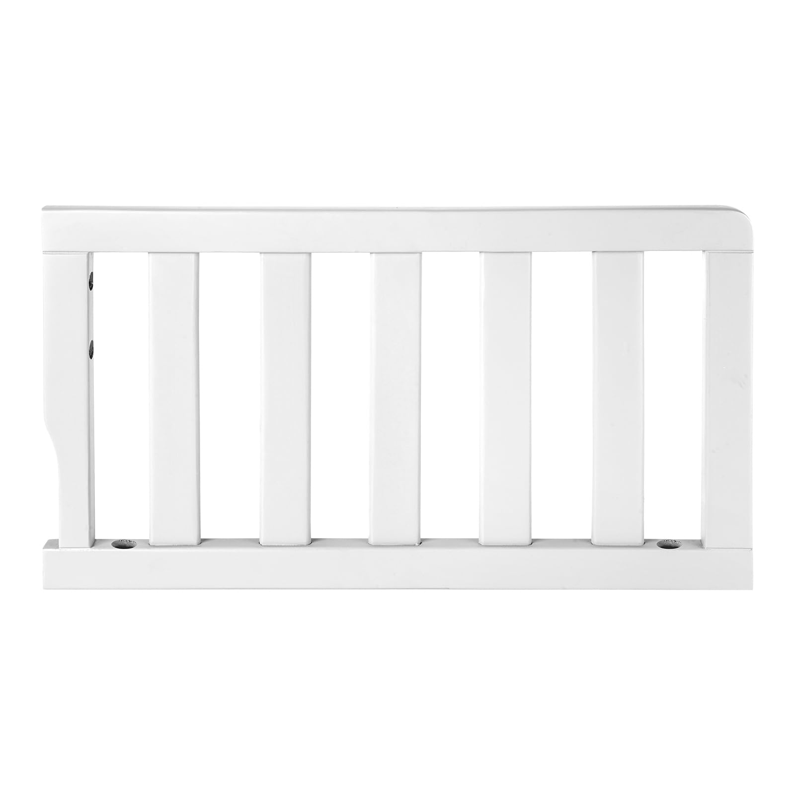 Salcod Toddler Crib Guardrail on Dream On Me fit illustrates secure sleep transition.