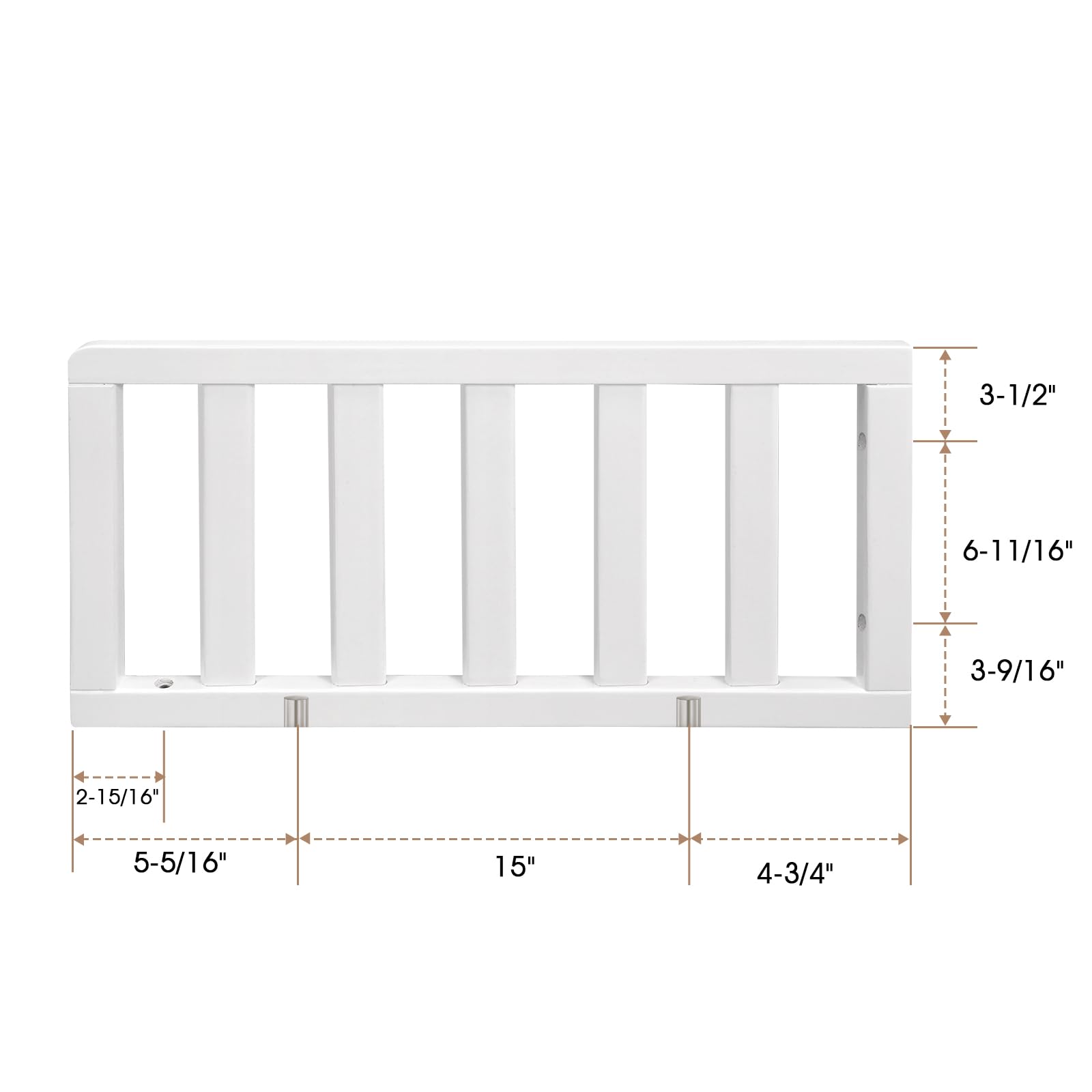 Salcod packaging includes one guardrail with a 90-day guarantee.
