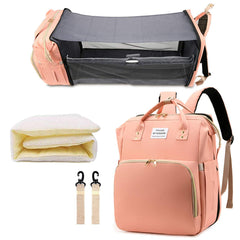 SALIFA diaper bag backpack with changing-station for clean on-the-go diaper changes