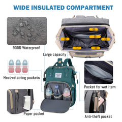 SALIFA backpack in rainproof fabric highlights durability and tear resistance