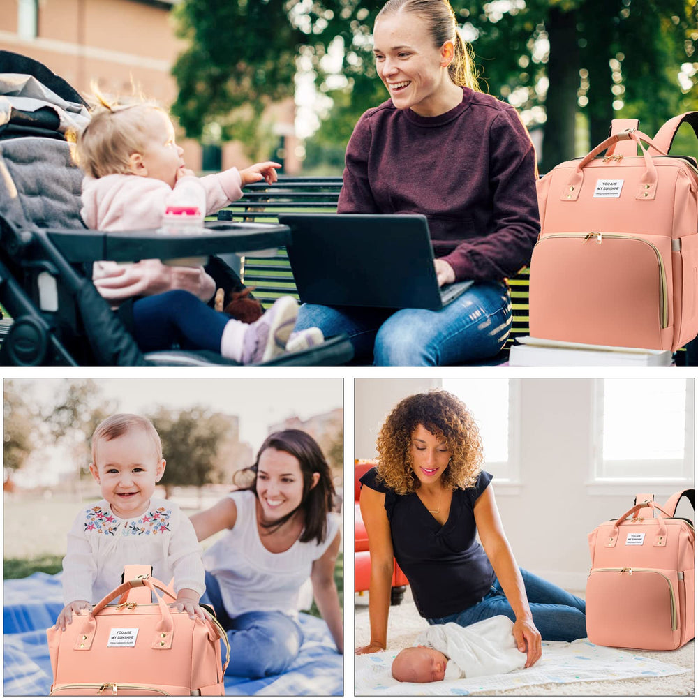 SALIFA convertible design for backpack tote or stroller-hanging