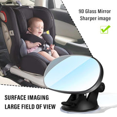 Salior Baby Car Mirror 360° adjustable angle for flexible positioning