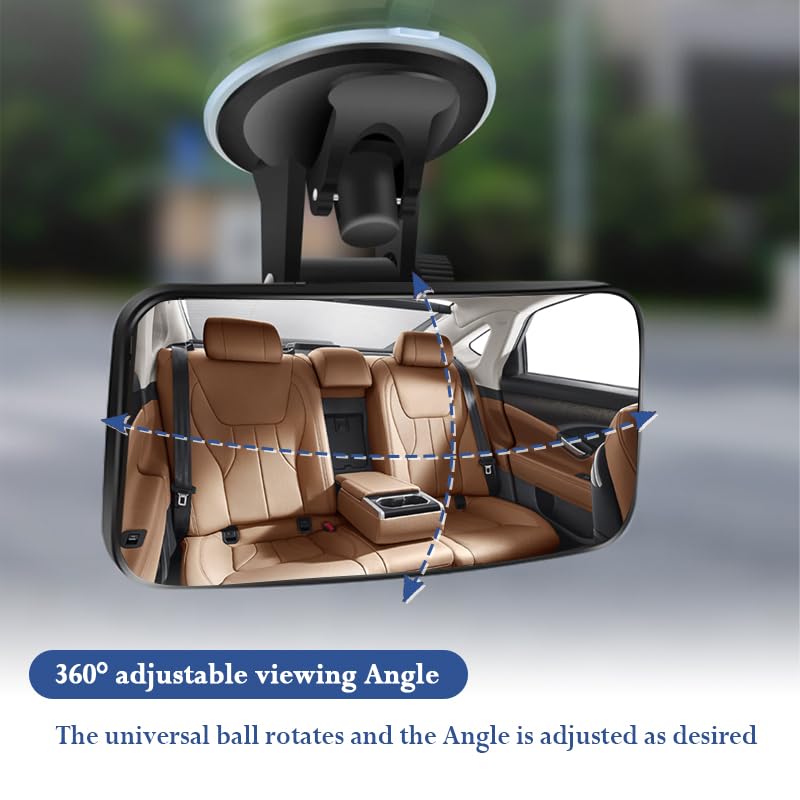 Salior car mirror made of ABS for durable, shock-resistant use on rough roads