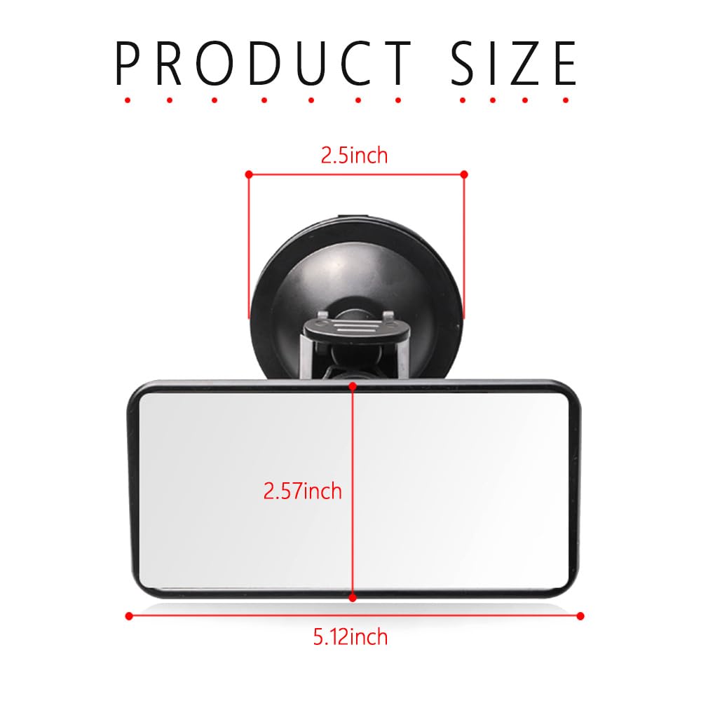 Salior rear-view mirror showing 360-rotatable design for perfect angle on every ride