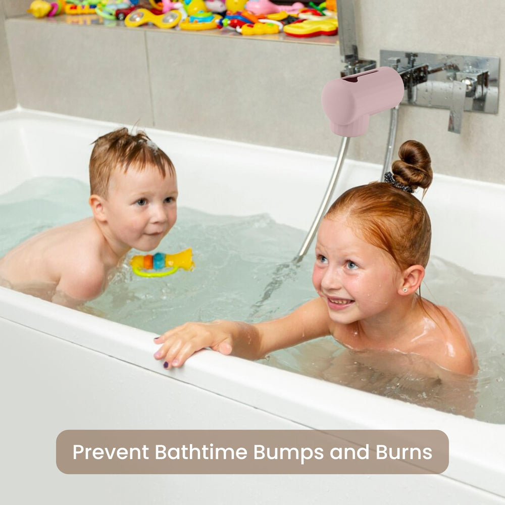 Sallurna bath spout cover baby-safe design protecting against bumps during bath.