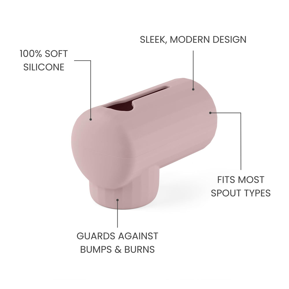 Sallurna bath spout cover easy-clean hand-wash friendly.