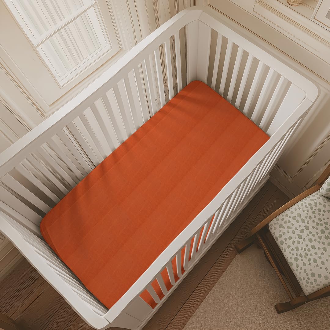 Salt Earth muslin crib sheet is machine washable and durable for daily use.