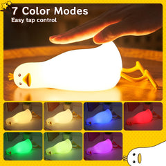 SALUOKE Duck Light soft LED 4000K, gentle night illumination for bedtime.
