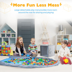 SAM AND MABEL stackable cube storage is durable and easy to move