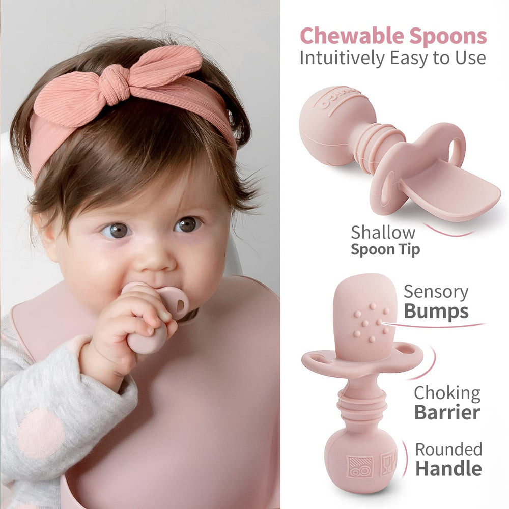 SAMiGO mini drinking cup teaches open-cup sipping with controlled portions.