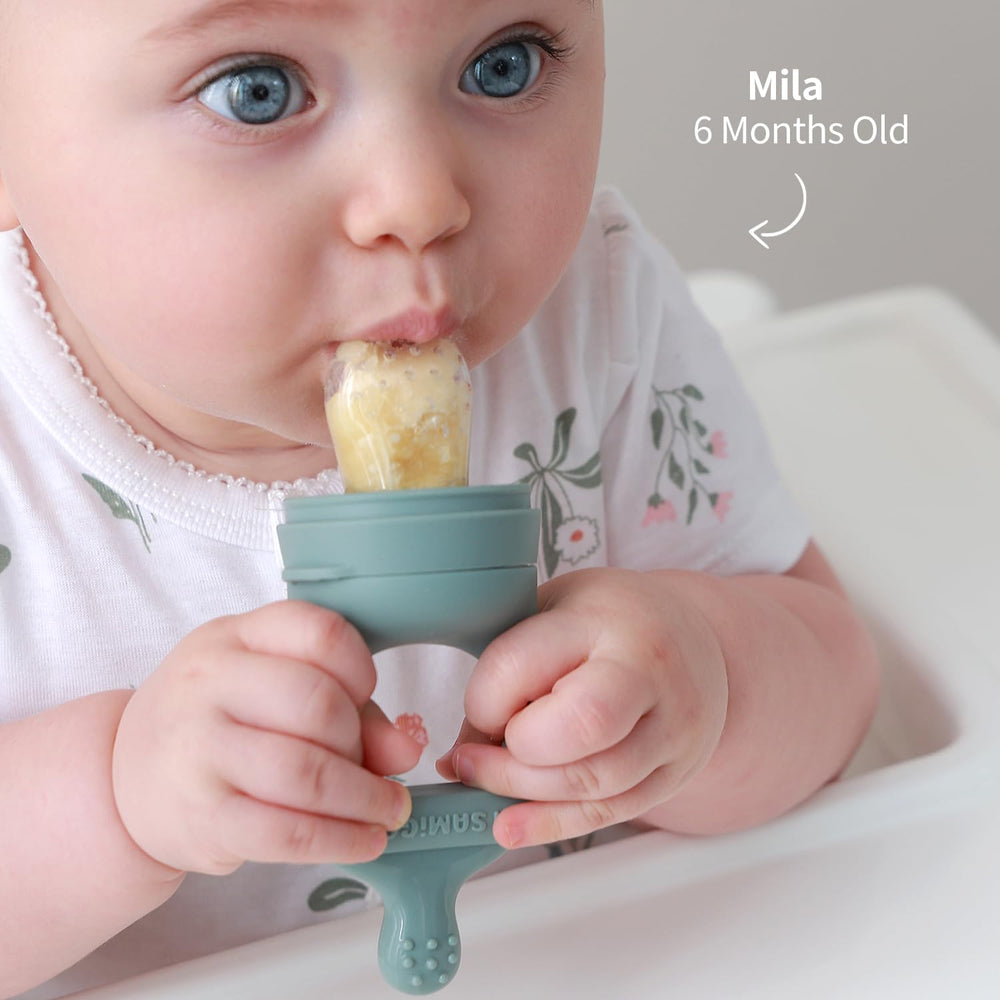 SAMiGO premium silicone material visible for resisting pinching and maintaining flexibility
