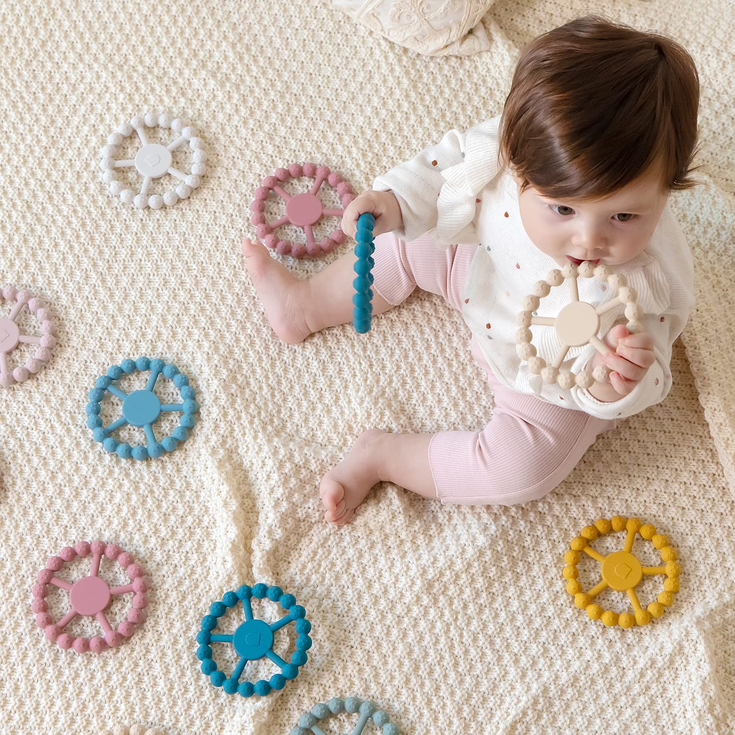 SAMiGO Ring Baby Teether ideal gift for baby showers.