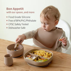 SAMiGO spoons are BPA-free and durable for daily use