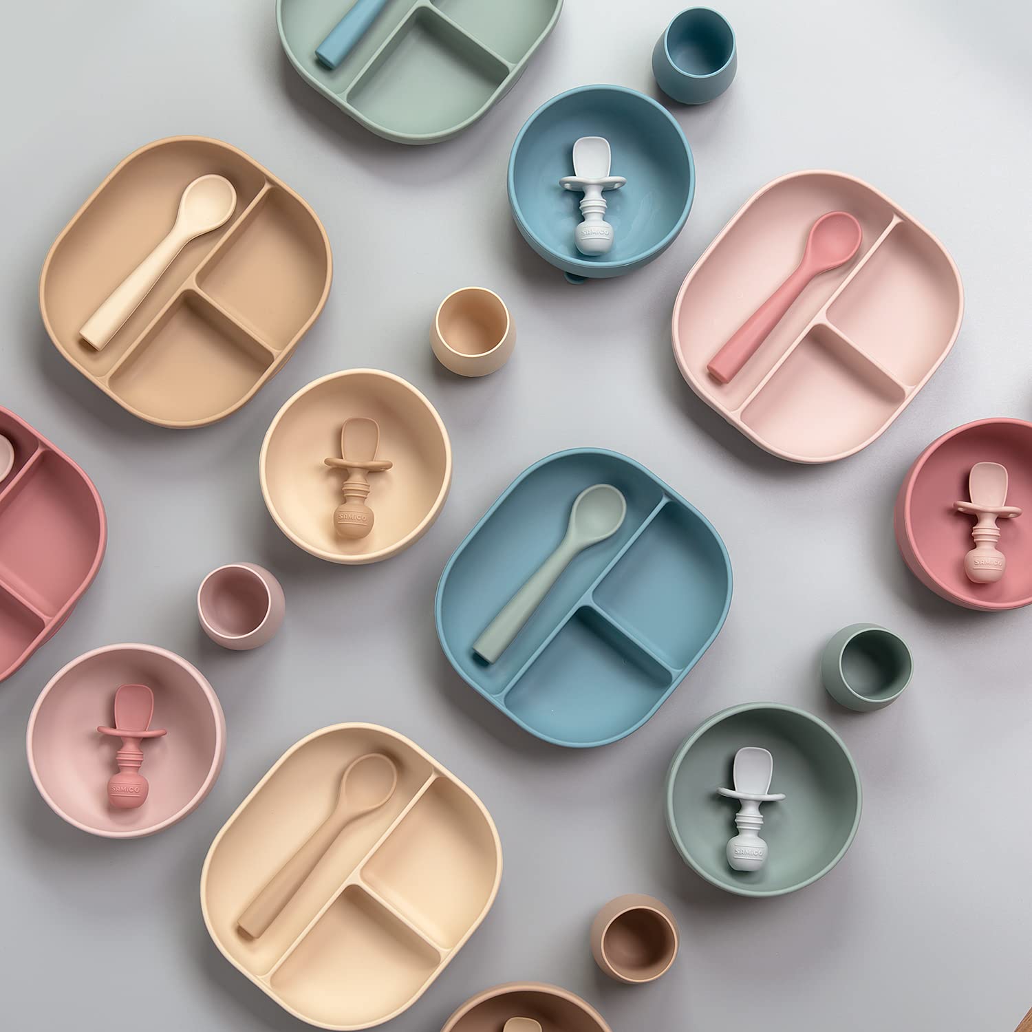 SAMiGO first-stage spoons support early feeding during Baby Led Weaning