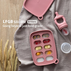 SAMiGO silicone fruit teether closeup demonstrates gentle chewing and teething relief for babies