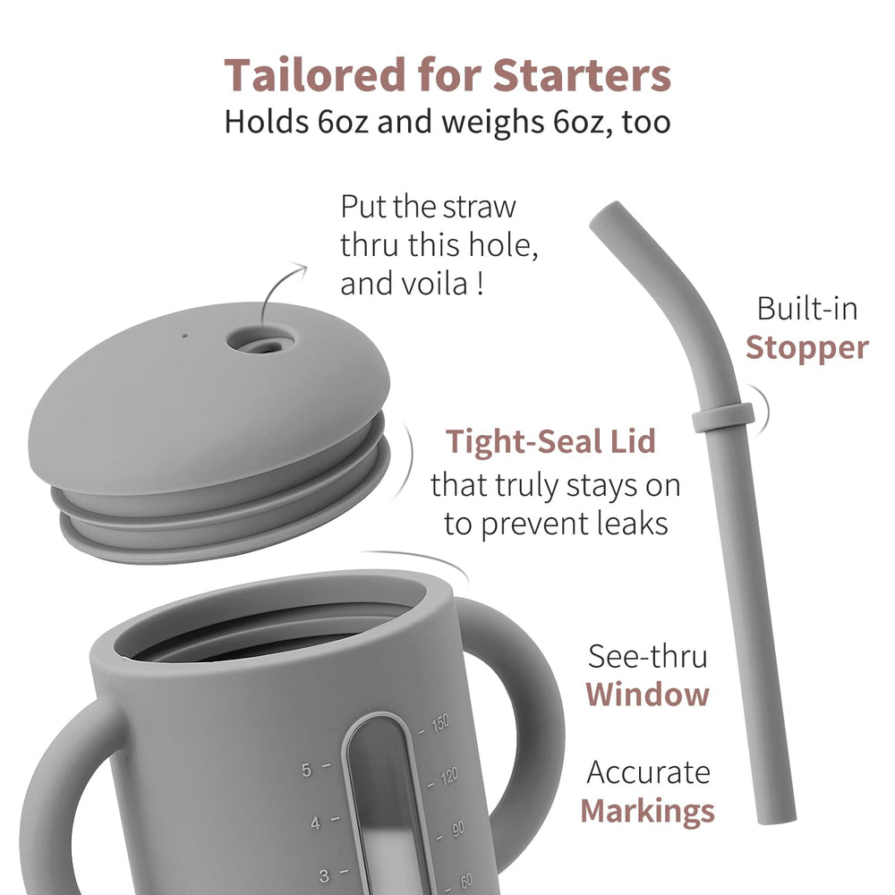 SAMiGO cup weight emphasizes a sturdy, long-lasting shell during play