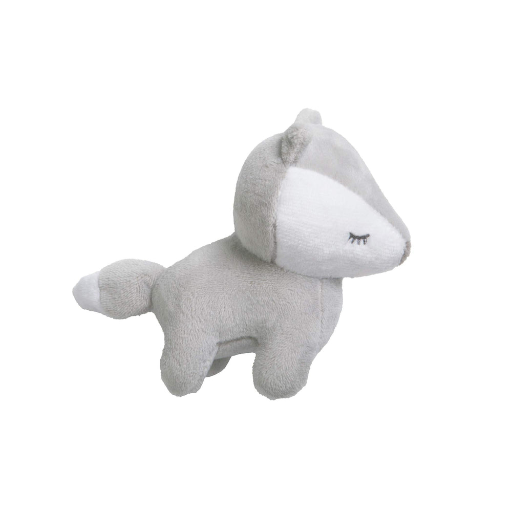 Sammy & Lou forest mobile rotates softly to Brahms' Lullaby for bedtime ambience.