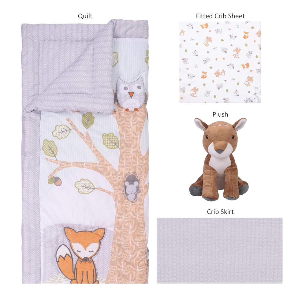 Sammy & Lou Friendly Forest plush toy, 9 inches, for gentle cuddles.