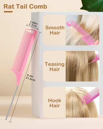 Samnyte dance-ready slick-back look using brush and tools