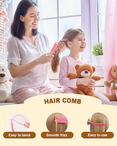 Samnyte ponytail creation steps demonstrate quick styling