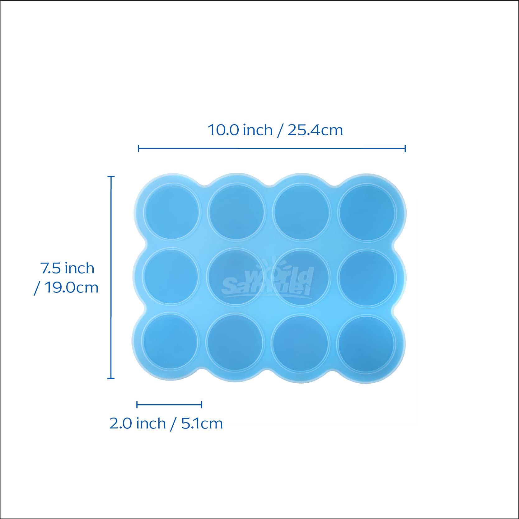 Samuelworld gift-for-new-parents blue tray ready for use
