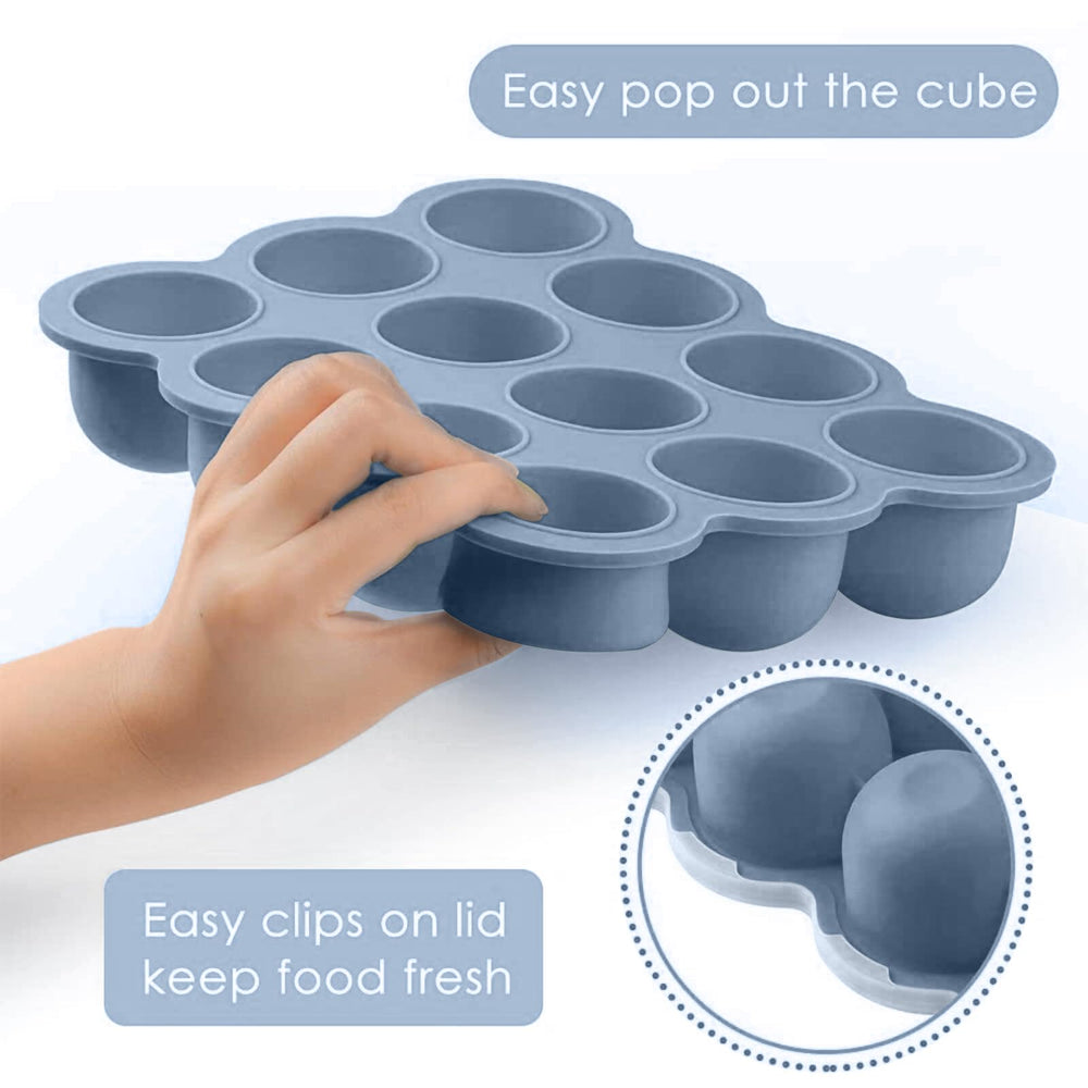 Samuelworld silicone tray BPA-free for baking and freezing