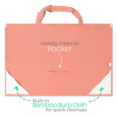 San Francisco Baby nursing cover provides 360° coverage for flexible nursing moments.