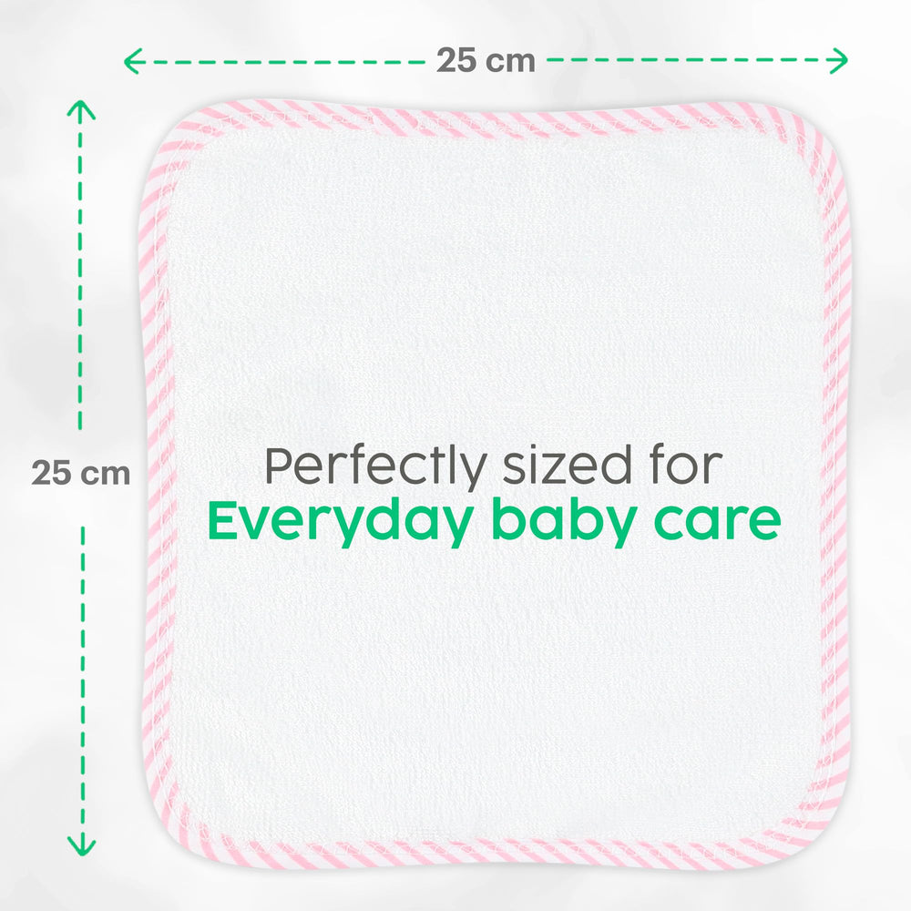 San Francisco Baby travel-kit-ready washcloths in diaper bag for on-the-go care.
