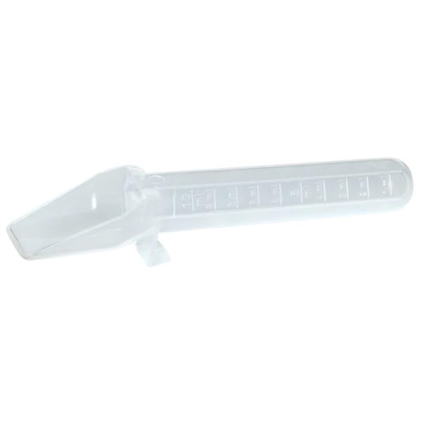 Sandhill Tools calibrated spoon with clear 2 tsp markings for accurate kid-friendly liquid dosing.