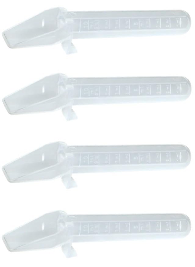 Sandhill Tools dishwasher-safe spoon shown with easy-clean feature.