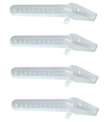 Sandhill Tools child-friendly medicine spoon in use for liquid meds.