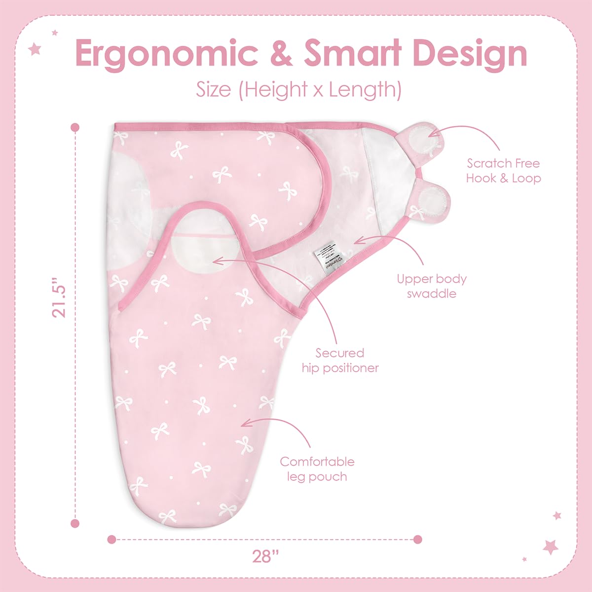 SANDJEST arm-in-sleep-sack-soft-cotton-02 demonstrates breathable cotton for gentle everyday comfort