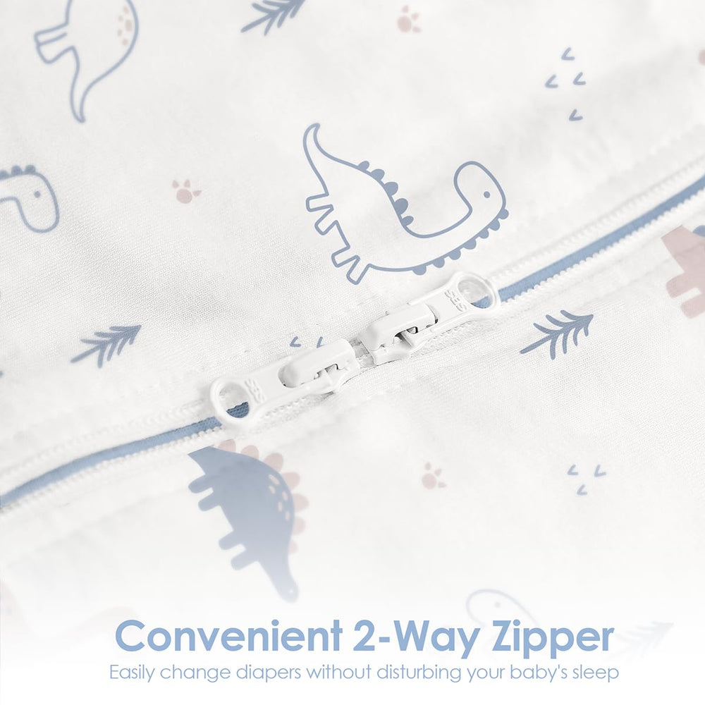 SANDJEST arm-in zipper detail highlights easy secure closure