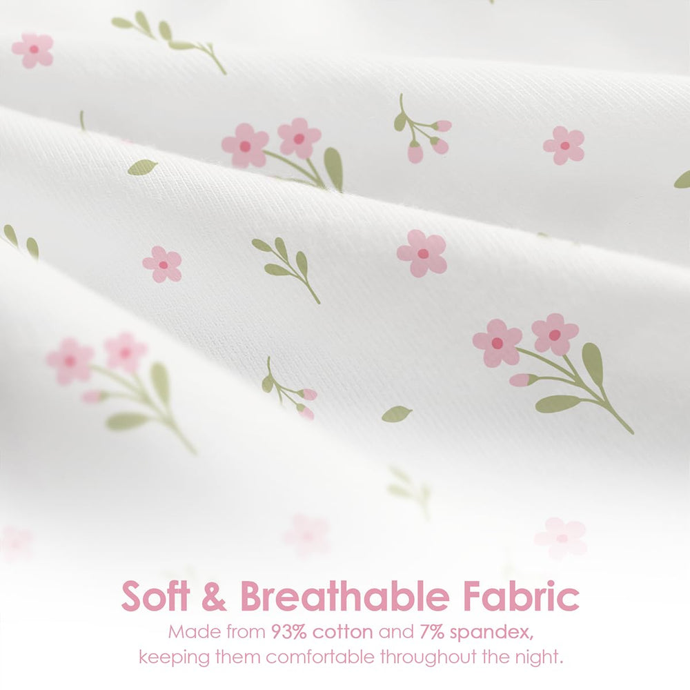 SANDJEST arm-in zippered sleep sack close-up demonstrates easy, safe nighttime changes.