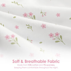 SANDJEST arm-in zippered sleep sack close-up demonstrates easy, safe nighttime changes.