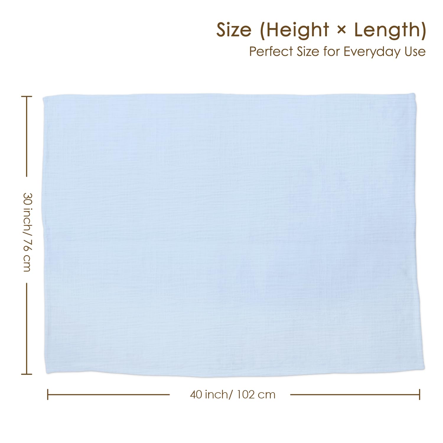 SANDJEST 30x40 crib-size blanket ideal for cribs and on-the-go use.