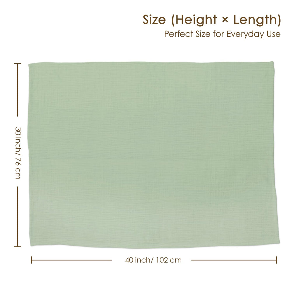 SANDJEST baby blanket 30x40 inches fits cribs and on-the-go snuggling