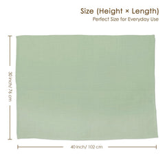 SANDJEST baby blanket 30x40 inches fits cribs and on-the-go snuggling