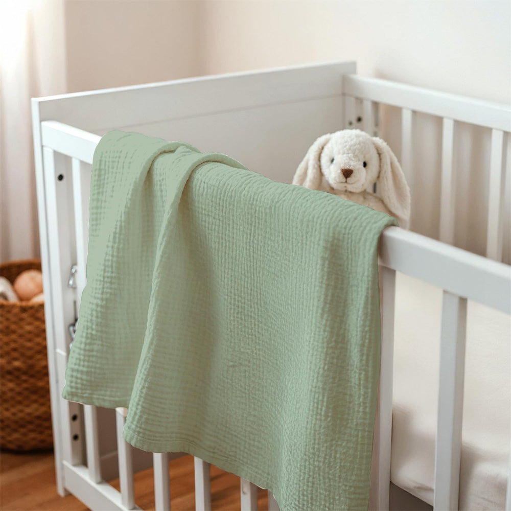SANDJEST baby blanket nursing-cover-friendly design supports discreet feeds