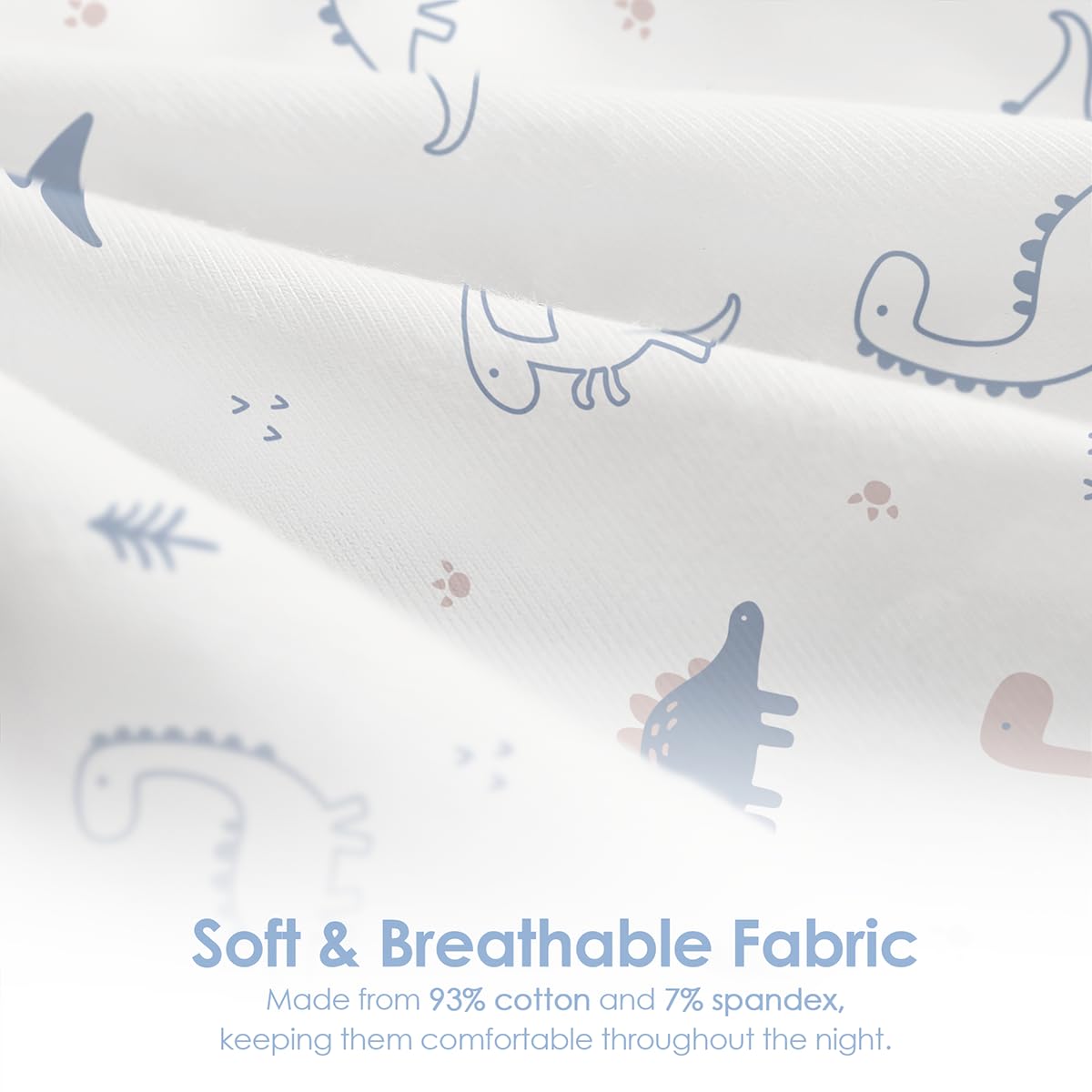 SANDJEST newborn sleep sack in breathable cotton for daily use