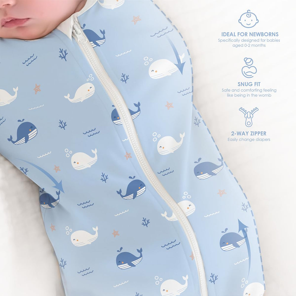 SANDJEST 20x8.75 inch swaddle dimensions for newborns