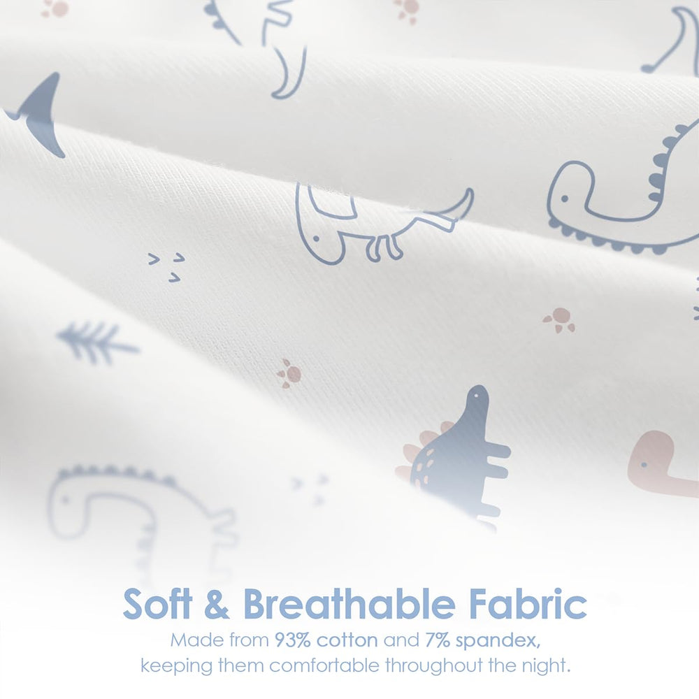 SANDJEST arm-in zipper closeup shows secure design for easy diaper changes.
