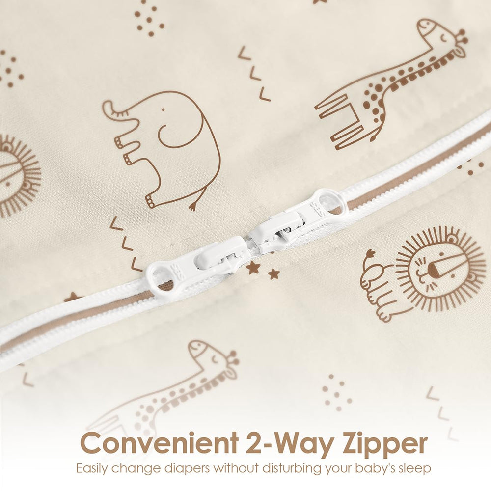 SANDJEST baby swaddle soft cotton emphasizes gentle skin contact.