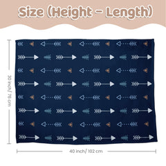 SANDJEST double-layer-dotted-backing closeup highlights soft texture for snuggly comfort