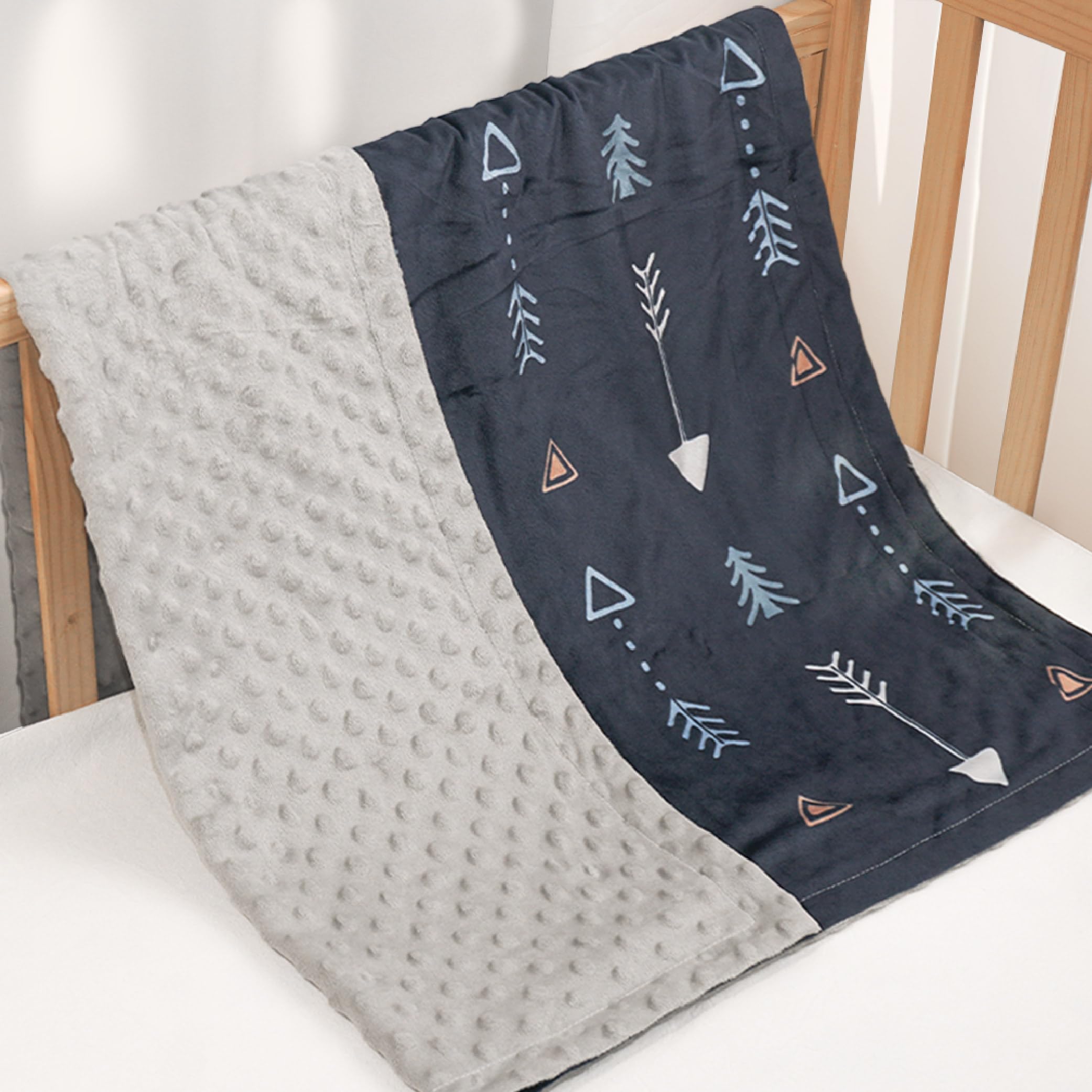 SANDJEST travel-use-blanket in bag ready for on-the-go comfort