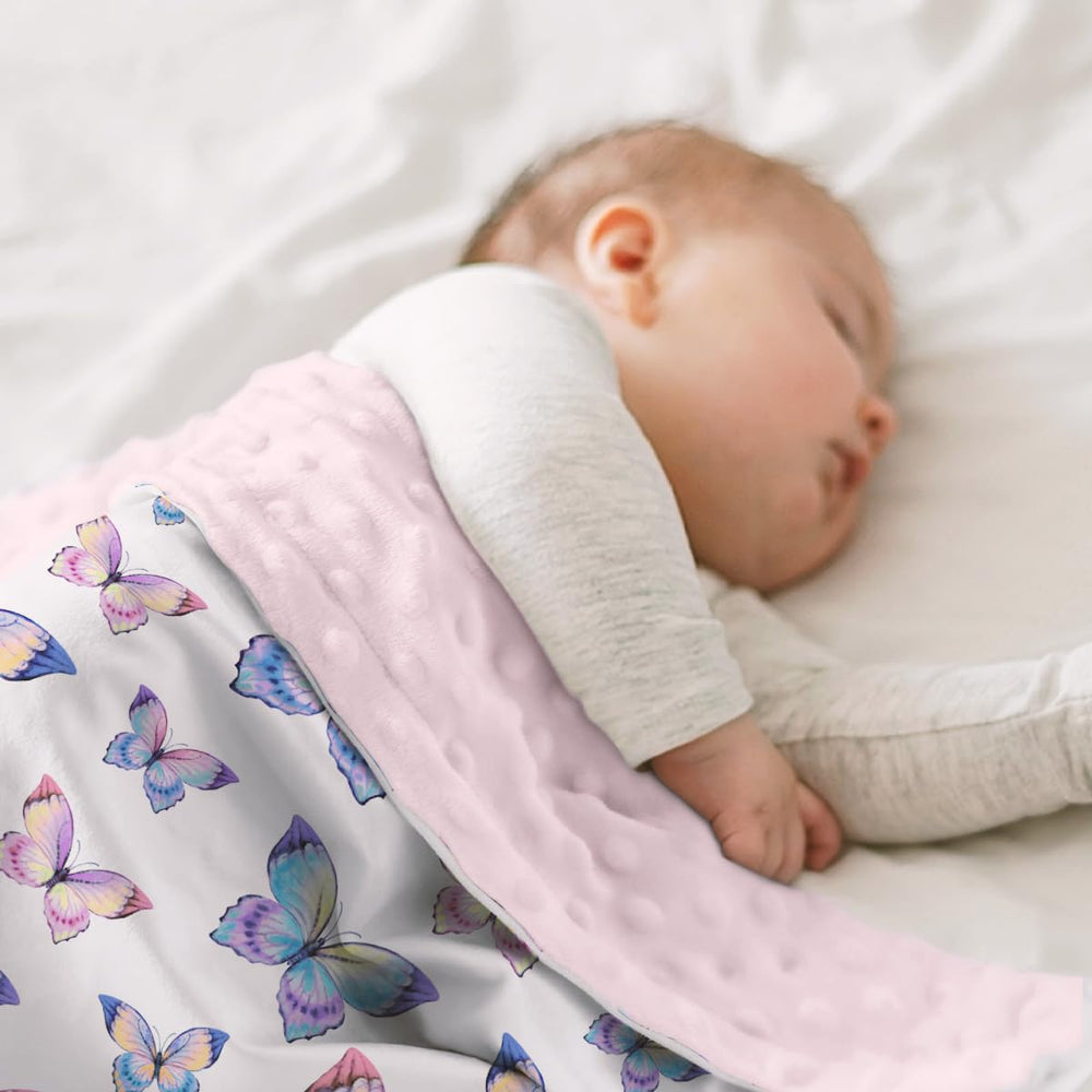 SANDJEST Kid Blanket wrapped in sleep for cozy snuggles.