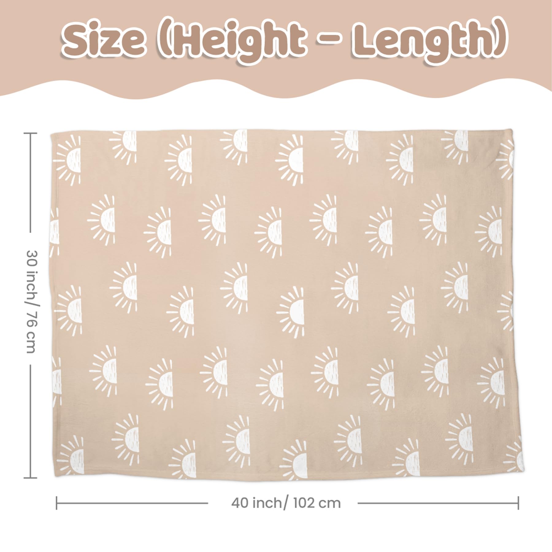 SANDJEST Sun Minky blanket soft texture demonstrates breathable comfort for year-round use.