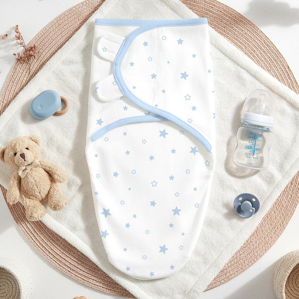 SANDJEST swaddle star cloud gift-ready label—perfect newborn gift idea