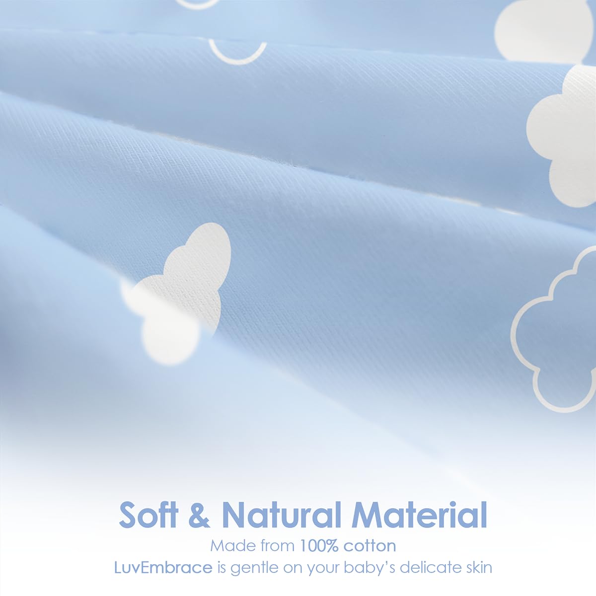 SANDJEST swaddle star cloud snug small size 8-15 pounds—secure newborn fit