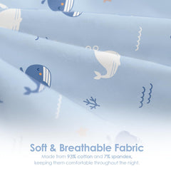 SANDJEST wearable sleep sack zipper closeup for easy changes